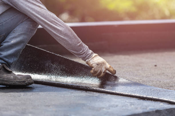 Professional Exterior Waterproofing technician working in Montgomery, PA